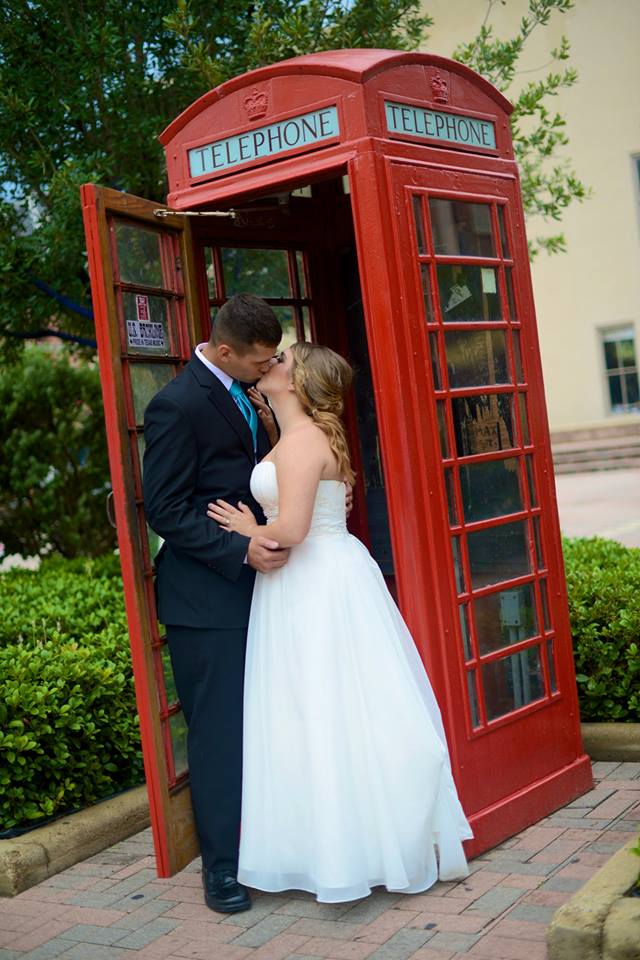 galveston wedding photography london styled red photo booth